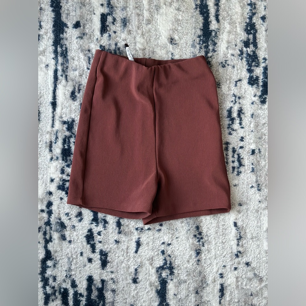 NWOT ZARA RIBBED SHORTS